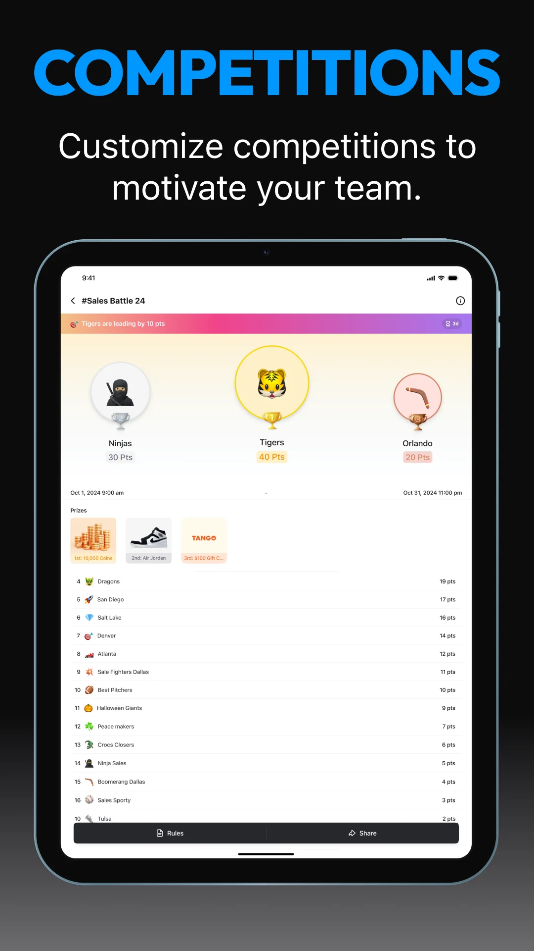 RepCard screenshot