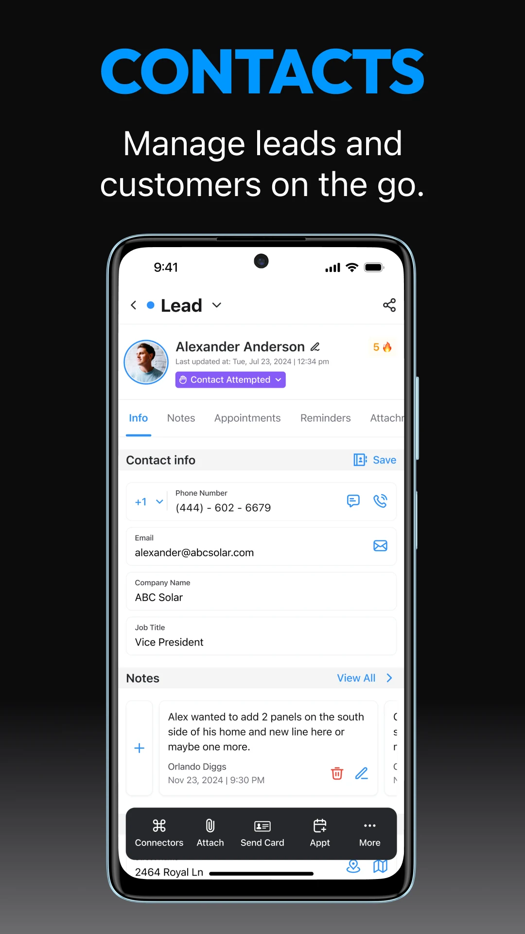 RepCard screenshot