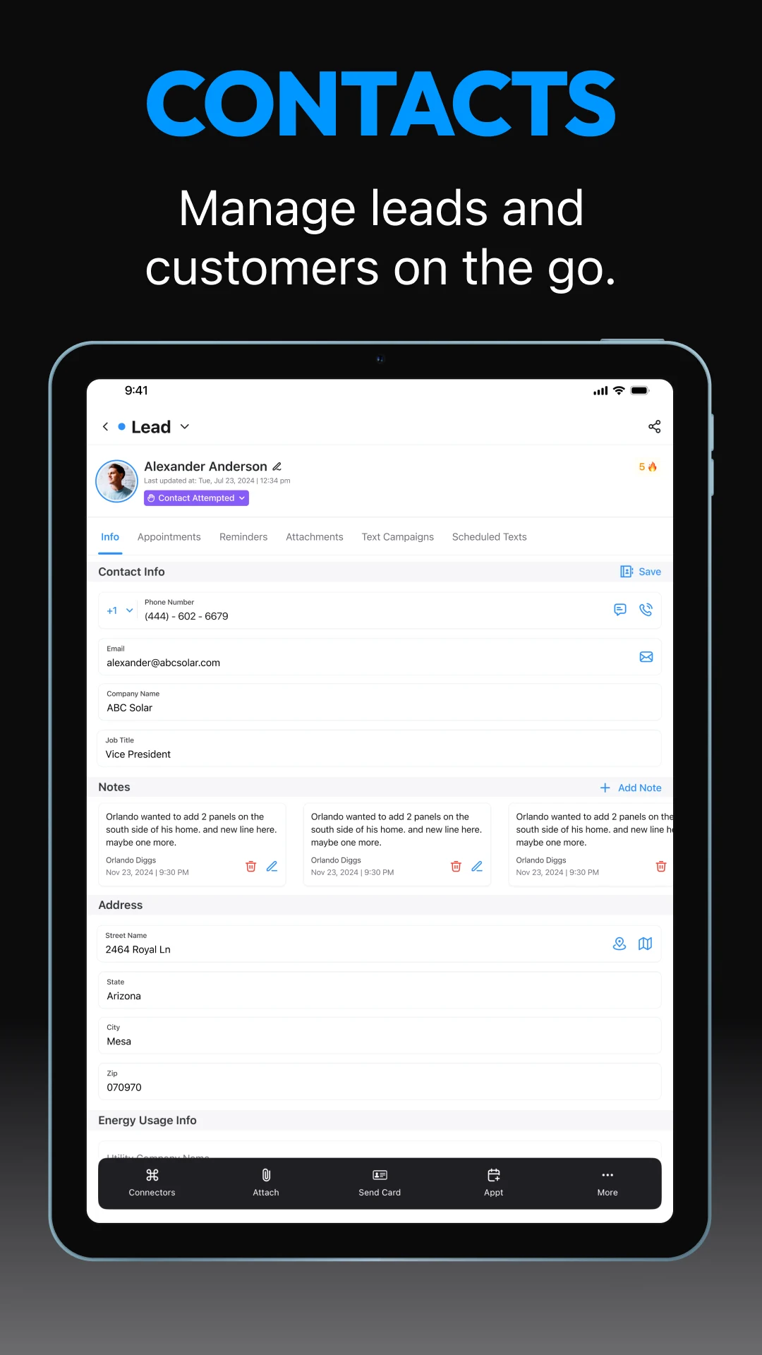 RepCard screenshot